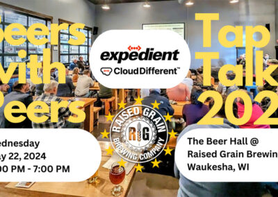 Beers with Peers Tap Talks by Expedient- Raised Grain Brewing